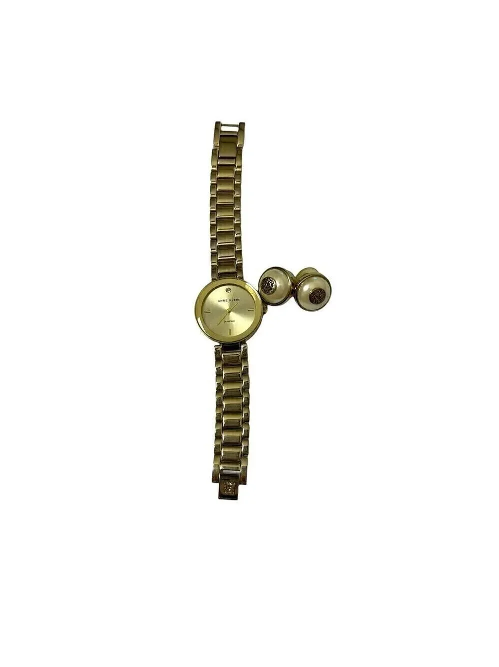 Anne Klein Watch and Earrings